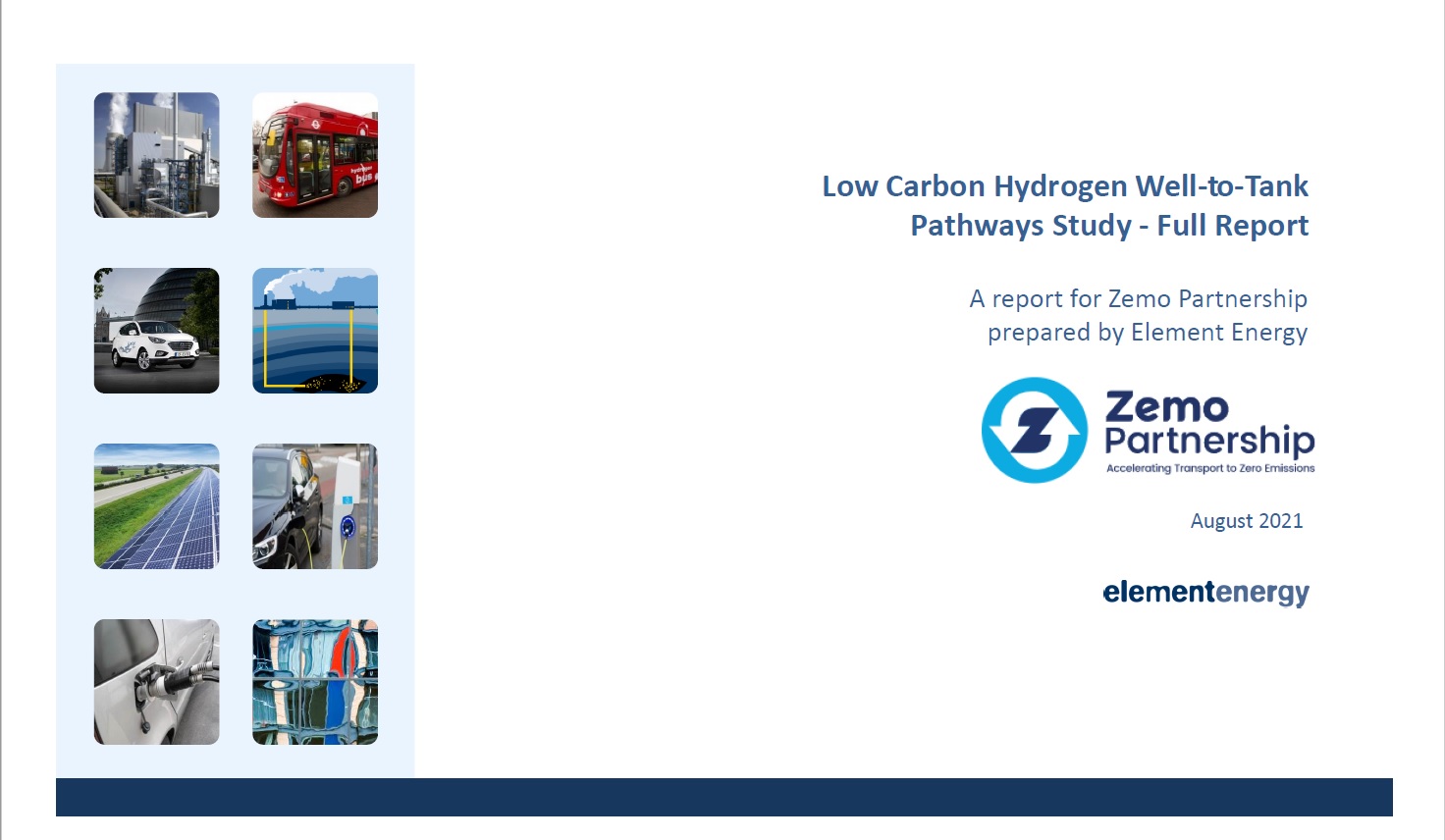 Hydrogen WTT Pathways Study Full Report